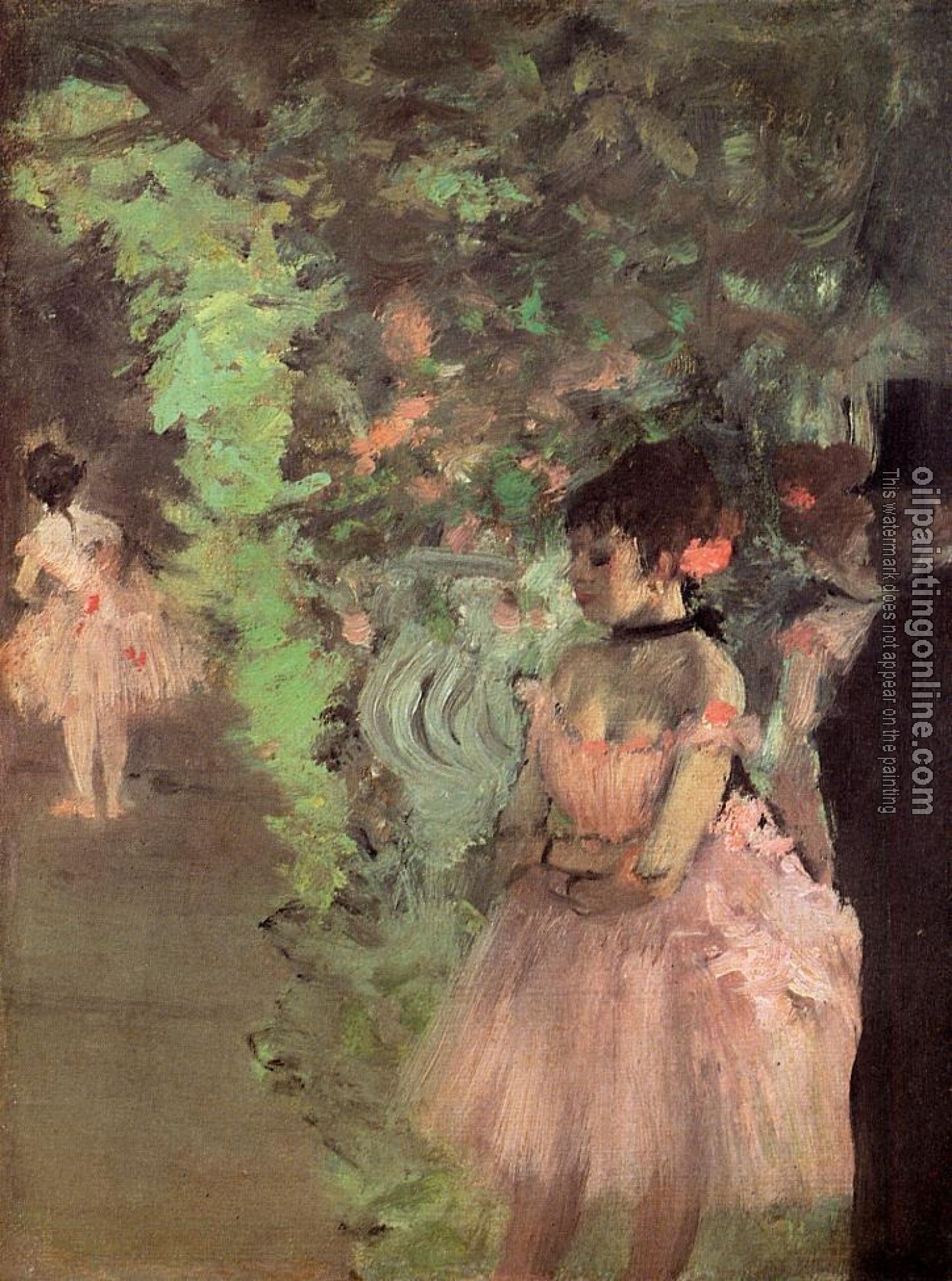 Degas, Edgar - Dancers Backstage